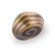 Hardware Resources 415S-ABSB 1-1/4" Overall Length Cabinet Knob - Screws Included - Antique Brushed Satin Brass