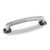 Hardware Resources 4-5/8" Overall Length Forged Look Flat Bottom Cabinet Pull - 96 mm center-to-center Holes - Screws Included - Distressed Antique Silver - MO6373SIM-D