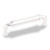 Hardware Resources 4-3/16" Overall Length Gavel Cabinet Pull - 96 mm center-to-center Holes - Screws Included - Satin Nickel - 537SN