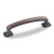 Hardware Resources 4-5/8" Overall Length Forged Look Flat Bottom Cabinet Pull - 96 mm center-to-center Holes - Screws Included - Brushed Oil Rubbed Bronze - MO6373DBAC