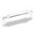 Hardware Resources 4-3/16" Overall Length Gavel Cabinet Pull - 96 mm center-to-center Holes - Screws Included - Polished Nickel - 537NI