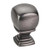 Hardware Resources 188BNBDL 7/8" Overall Length Cabinet Knob - Screws Included - Brushed Pewter