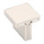 Hardware Resources 1-1/8" Overall Length Square Cabinet Knob - Screws Included - Polished Nickel - 867L-NI