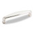 Hardware Resources 4-1/4" Overall Length Plain Square Cabinet Pull - 96 mm center-to-center Holes - Screws Included - Satin Nickel - 1092SN