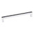 Hardware Resources 169mm Overall Length Square Cabinet Bar Pull - 160 mm center-to-center Holes - Screws Included - Polished Chrome - 625-160PC