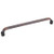 Hardware Resources 239-192DBAC 8-1/16" Overall Length Scroll Cabinet Pull - 192 mm center-to-center- Screws Included - Brushed Oil Rubbed Bronze