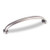 Hardware Resources 650-128BNBDL 5-5/8" Overall Length Cabinet Pull - Screws Included - 128 mm center-to-center Holes - Brushed Pewter