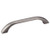 Hardware Resources 6-5/16" Overall Length Cabinet Pull - Screws Included - 128 mm center-to-center Holes - Brushed Pewter - 4128BNBDL