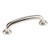 Hardware Resources 4-5/8" Overall Length Gavel Cabinet Pull - 96 mm center-to-center Holes - Screws Included - Polished Nickel - 527NI
