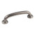 Hardware Resources 4-5/8" Overall Length Gavel Cabinet Pull - 96 mm center-to-center Holes - Screws Included - Brushed Pewter - 527BNBDL