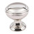 Hardware Resources 1-1/4" Diameter Cabinet Knob - Screws Included - Polished Nickel - 658NI