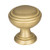 Hardware Resources 1-1/4" Diameter Cabinet Knob - Screws Included - Brushed Gold - 658BG