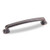 Hardware Resources 5-7/8" Overall Length Forged Look Flat Bottom Pull 128 mm center-to-center - Screws Included - Distressed Oil Rubbed Bronze - MO6373-128DMAC