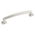 Hardware Resources 5-7/8" Overall Length Forged Look Flat Bottom Pull 128 mm center-to-center - Screws Included - Satin Nickel - MO6373-128SN