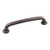 Hardware Resources 5-7/8" Overall Length Gavel Cabinet Pull - Screws Included - 128 mm center-to-center Holes - Brushed Oil Rubbed Bronze - 527-128DBAC