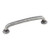 Hardware Resources 5-7/8" Overall Length Gavel Cabinet Pull - Screws Included - 128 mm center-to-center Holes - Distressed Antique Silver - 527-128SIM