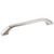Hardware Resources 8" Overall Length Cabinet Pull - 160 mm center-to-center Holes - Screws Included - Satin Nickel - 4160SN