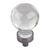 Hardware Resources 1-1/16" Diameter Glass Sphere Cabinet Knob - Screws Included - Brushed Pewter - G130BNBDL
