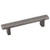 Hardware Resources 867-96BNBDL 5-1/8" Overall Length Rectangle Cabinet Pull - 96 mm center-to-center Holes - Screws Included - Brushed Pewter