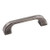 Hardware Resources 4-1/2" Overall Length Cabinet Pull - 96 mm center-to-center Holes - Screws Included - Brushed Pewter - 972-96BNBDL