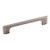 Hardware Resources 6-3/8" Overall Length Cabinet Pull - Screws Included - 128 mm center-to-center Holes - Brushed Pewter - 286-128BNBDL
