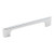 Hardware Resources 6-3/8" Overall Length Cabinet Pull - Screws Included - 128 mm center-to-center Holes - Polished Chrome - 286-128PC