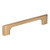 Hardware Resources 6-3/8" Overall Length Cabinet Pull - Screws Included - 128 mm center-to-center Holes - Satin Bronze - 286-128SBZ