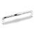 Hardware Resources 5-1/2" Overall Length Cabinet Pull - Screws Included - 128 mm center-to-center Holes - Polished Chrome - Z290-128-PC