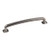 Hardware Resources 7-1/8" Overall Length Forged Look Flat Bottom Cabinet Pull - 160 mm center-to-center Holes - Screws Included - Brushed Pewter - MO6373-160BNBDL