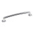 Hardware Resources 7-1/8" Overall Length Forged Look Flat Bottom Pull - 160 mm center-to-center Holes - Screws Included - Polished Chrome - MO6373-160PC