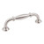 Hardware Resources 658-96SN 4-1/2" Overall Length Cabinet Pull - 96 mm center-to-center Holes - Screws Included - Satin Nickel