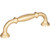 Hardware Resources 4-1/2" Overall Length Cabinet Pull - 96 mm center-to-center Holes - Screws Included - Brushed Gold - 658-96BG
