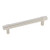 Hardware Resources 6-5/16" Overall Length Square Bar Pull - Screws Included - 128 mm center-to-center Holes - Polished Nickel - 293-128NI