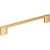 Hardware Resources 635-160BG 7-1/2" Overall Length Cabinet Pull - 160 mm center-to-center Holes - Screws Included - Brushed Gold