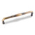 Hardware Resources 6-3/4" Overall Length Cabinet Pull - 160 mm center-to-center Holes - Screws Included - Antique Brushed Satin Brass - Z290-160-ABSB