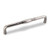 Hardware Resources 6-3/4" Overall Length Cabinet Pull - 160 mm center-to-center Holes - Screws Included - Brushed Pewter - Z290-160-BNBDL