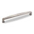Hardware Resources 6-13/16" Overall Length Plain Square Cabinet Pull - 160 mm center-to-center Holes - Screws Included - Brushed Pewter - 1092-160BNBDL