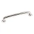 Hardware Resources 7-1/8" Overall Length Gavel Cabinet Pull - 160 mm center-to-center Holes - Screws Included - Polished Nickel - 527-160NI