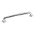 Hardware Resources 7-1/8" Overall Length Gavel Cabinet Pull - 160 mm center-to-center Holes - Screws Included - Polished Chrome - 527-160PC