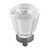 Hardware Resources 1-1/4" Diameter Glass Tapered Cabinet Knob - Screws Included - Brushed Pewter - G150L-BNBDL