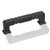 Hardware Resources 602-96BLK 4-1/2" Overall Length Rustic Cabinet Pull - 96 mm center-to-center Holes - Screws Included - Black