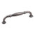 Hardware Resources 5-13/16" Overall Length Cabinet Pull - Screws Included - 128 mm center-to-center Holes - Brushed Pewter - 658-128BNBDL