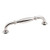 Hardware Resources 5-13/16" Overall Length Cabinet Pull - Screws Included - 128 mm center-to-center Holes - Polished Nickel - 658-128NI