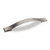 Hardware Resources 8-1/16" Overall Length Strap Cabinet Pull - 160 mm center-to-center Holes - Screws Included - Brushed Pewter - 80152-160BNBDL