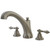 Kingston Brass Two Lever Handle Roman Tub Filler Faucet - Brushed Nickel - KS4328AL