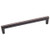 Hardware Resources 259-160DBAC 6-11/16" Overall Length Cabinet Pull - 160 mm center-to-center Holes - Screws Included - Brushed Oil Rubbed Bronze