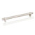 Hardware Resources 5192SN 9-1/8" Overall Length Bar Cabinet Pull - 192 mm center-to-center Holes - Screws Included - Satin Nickel