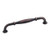 Hardware Resources 7-1/16" Overall Length Cabinet Pull - 160 mm center-to-center Holes - Screws Included - Brushed Oil Rubbed Bronze - 658-160DBAC