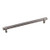 Hardware Resources 293-224BNBDL 10-1/16" Overall Length Square Bar Pull 224 mm center-to-center - Screws Included - Brushed Pewter