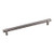Hardware Resources 10-1/16" Overall Length Square Bar Pull 224 mm center-to-center - Screws Included - Brushed Pewter - 293-224BNBDL